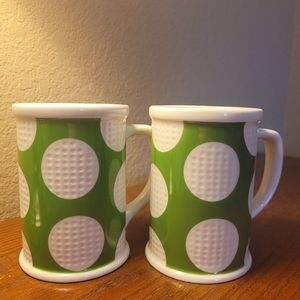 2 new Starbucks Golf coffee mugs